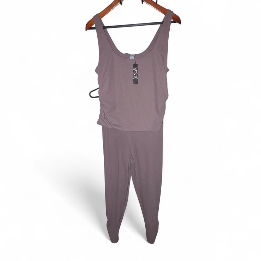 NWT Victoria's Secret Ribbed Ruched 2-piece Lounge Set